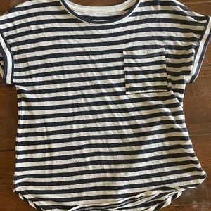 Oversized striped T-shirt